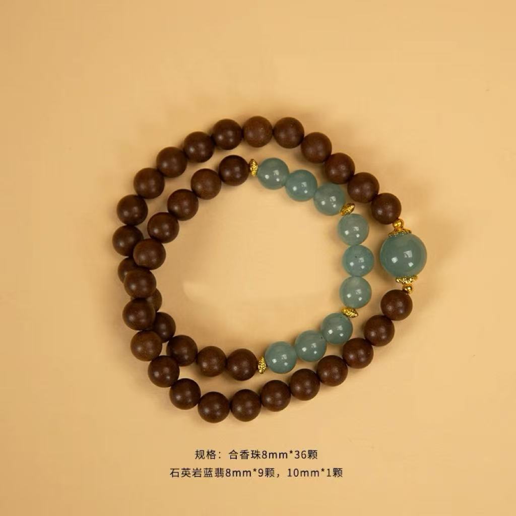 天然药香珠文玩手串