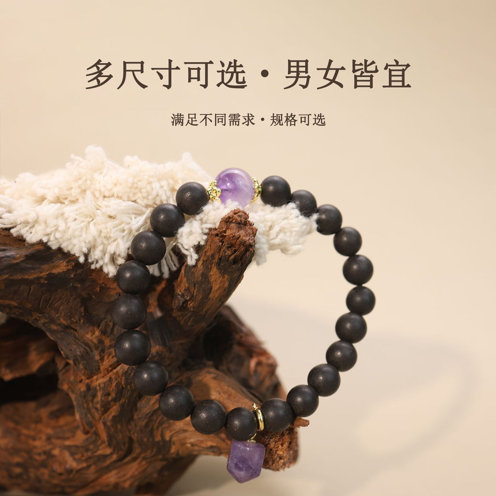 黑桂花合香珠手串