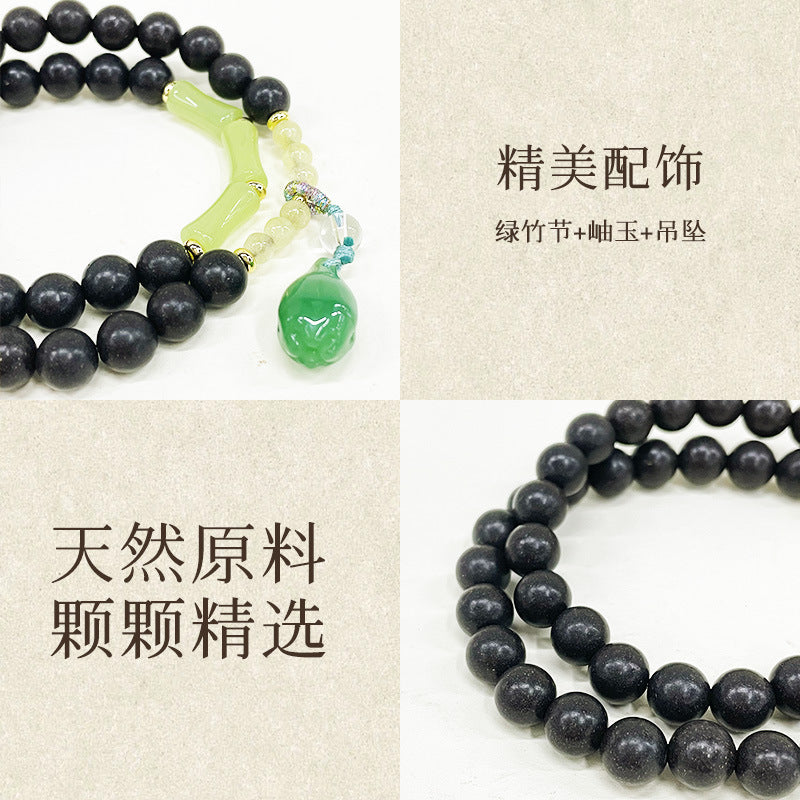 禅心无间合香珠手串