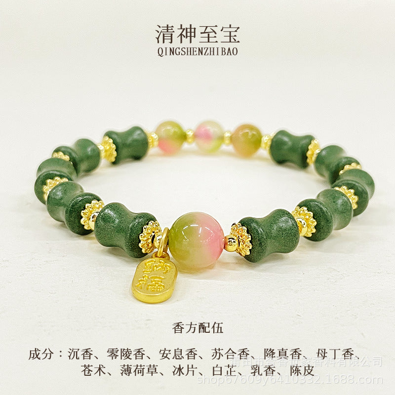 清神至宝竹节珠手串