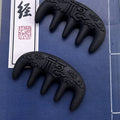 Fu & Cloud Carved Natural Herb Meridian Comb