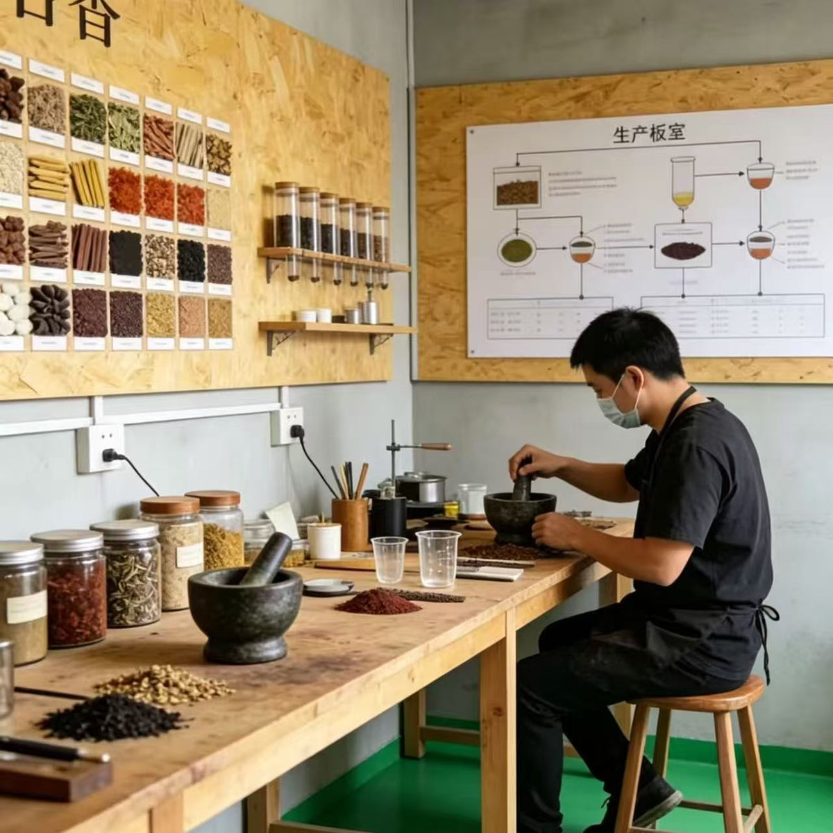 古法合香珠散珠（药香）