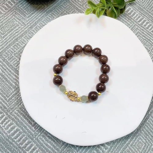Ancient Method Incense-Bead Designed Bracelet