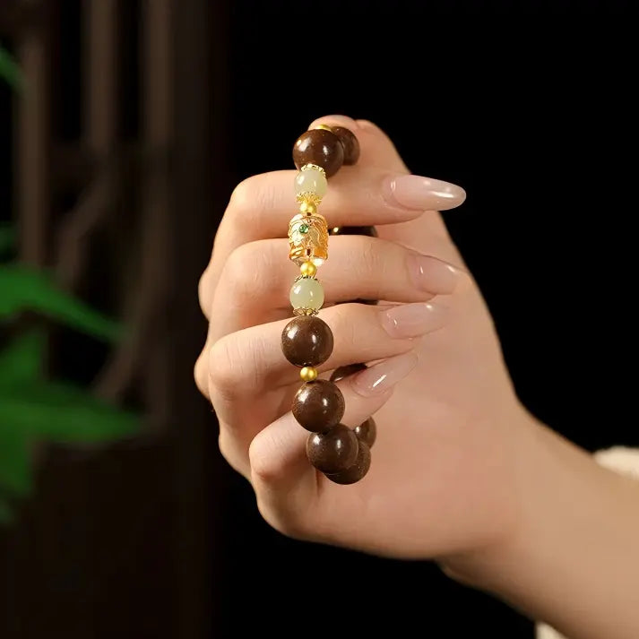 Ancient Method Incense-Bead Designed Bracelet