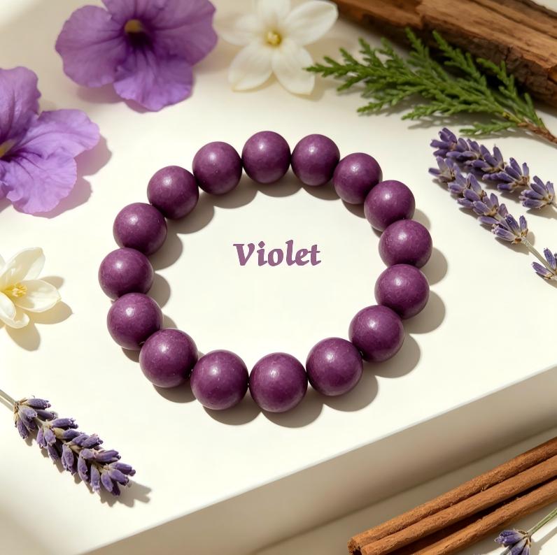 Traditional Chinese Herbal Incense Beads, Natural Handcrafted Aroma Bracelet