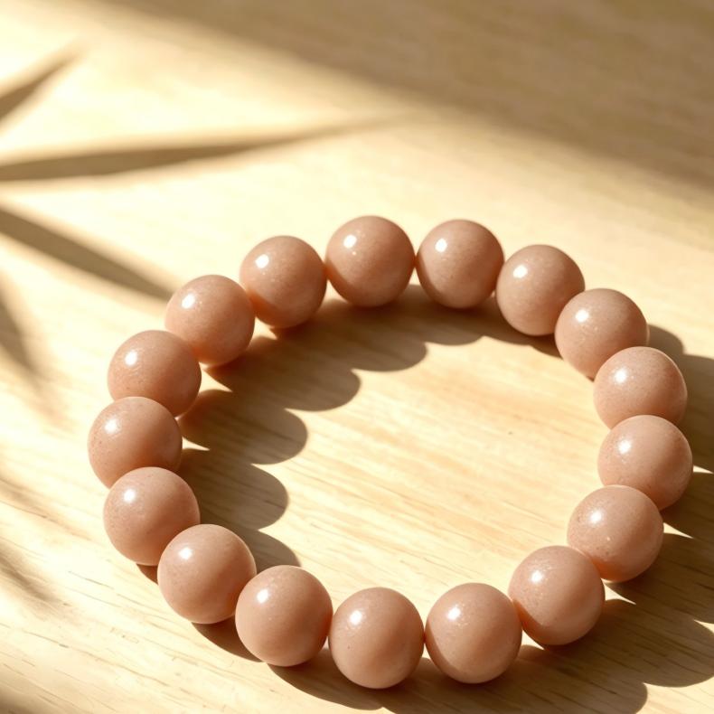 White Ambergris Blended Incense Bead Bracelet