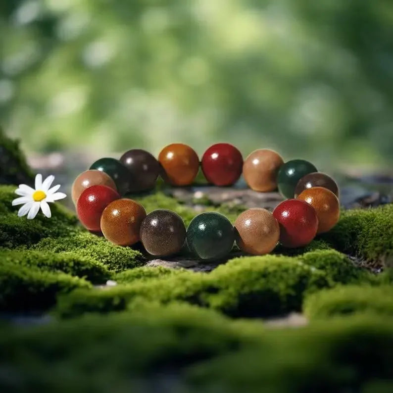 Five-Color Chinese Herbal Bracelet