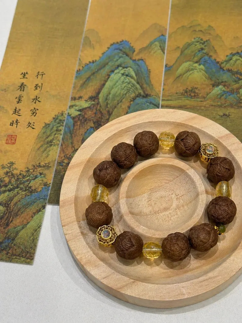 Incense Bead Bracelet - Zen Meditation Jewelry