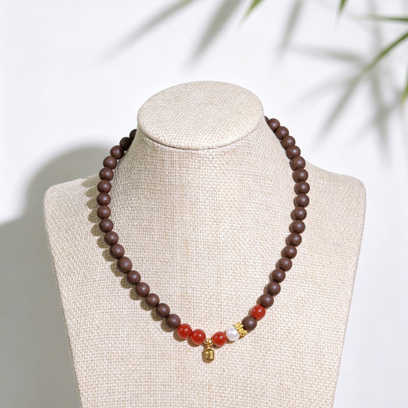 Handmade Botanical Incense Bead Bracelet