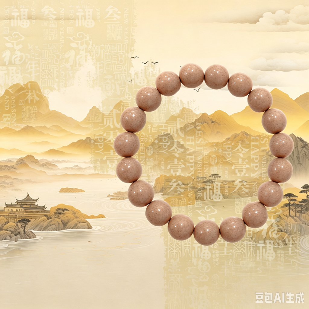White Ambergris Blended Incense Bead Bracelet